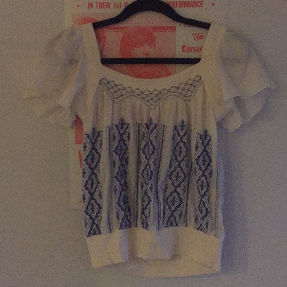Free People flutter top